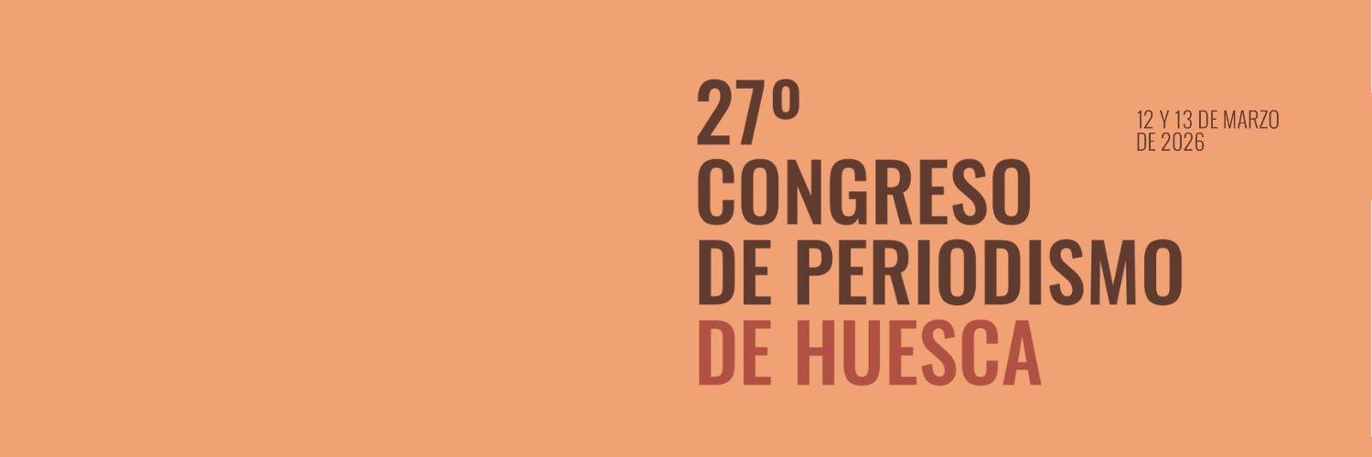 Congreso de Periodismo de Huesca banner