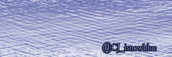 CJ_isnowblue Profile Banner