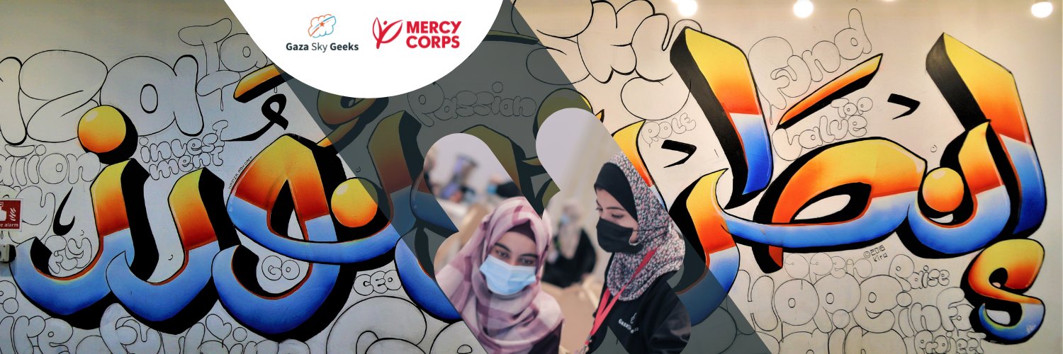GazaSkyGeeks's profile banner image