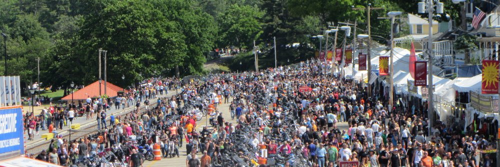 Laconia Motorcycle Week Rally banner