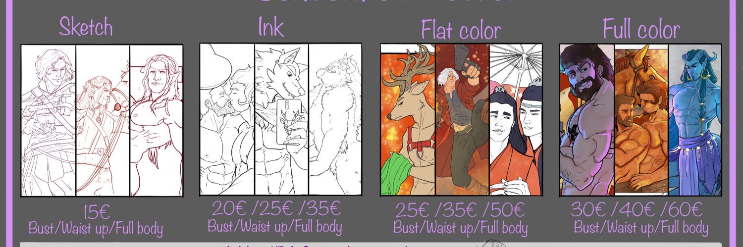 Schesta - commission open banner