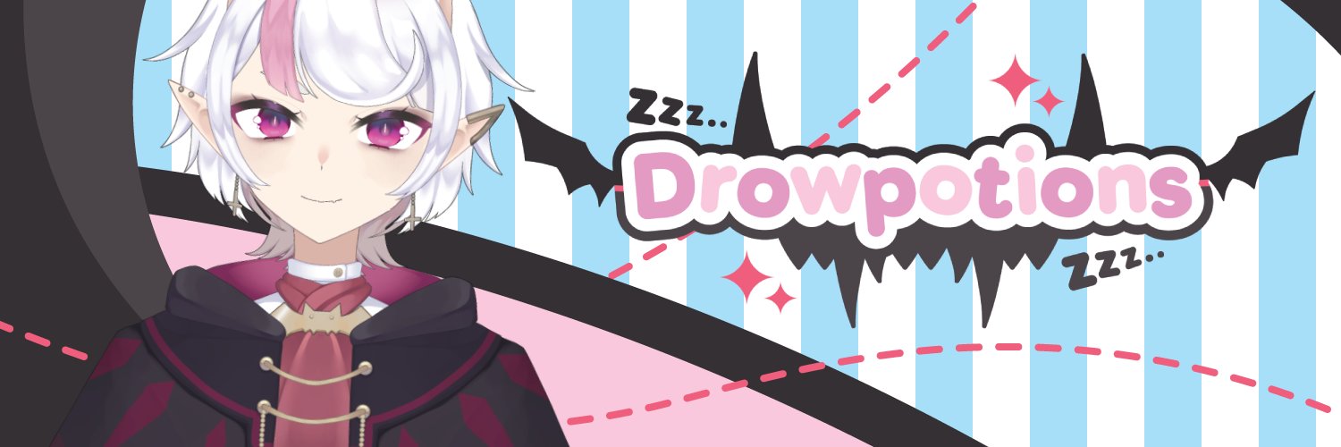 Drowsy 🦇🩷!?~ banner