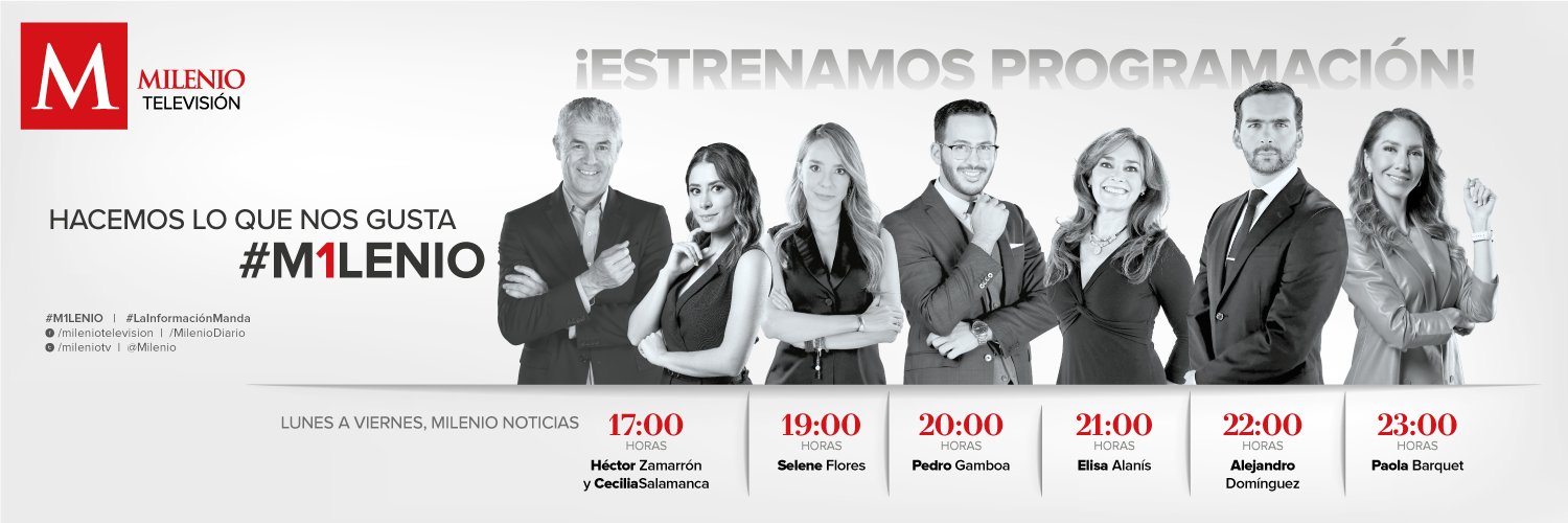 Milenio Televisión Profile Banner