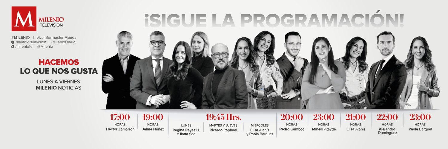 Milenio Televisión banner