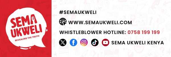 SemaUkweliKenya Profile Banner