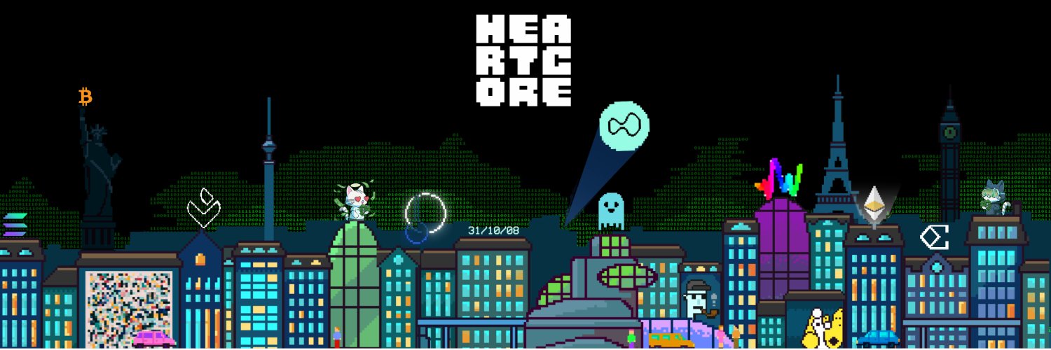 Heartcore Web3 banner