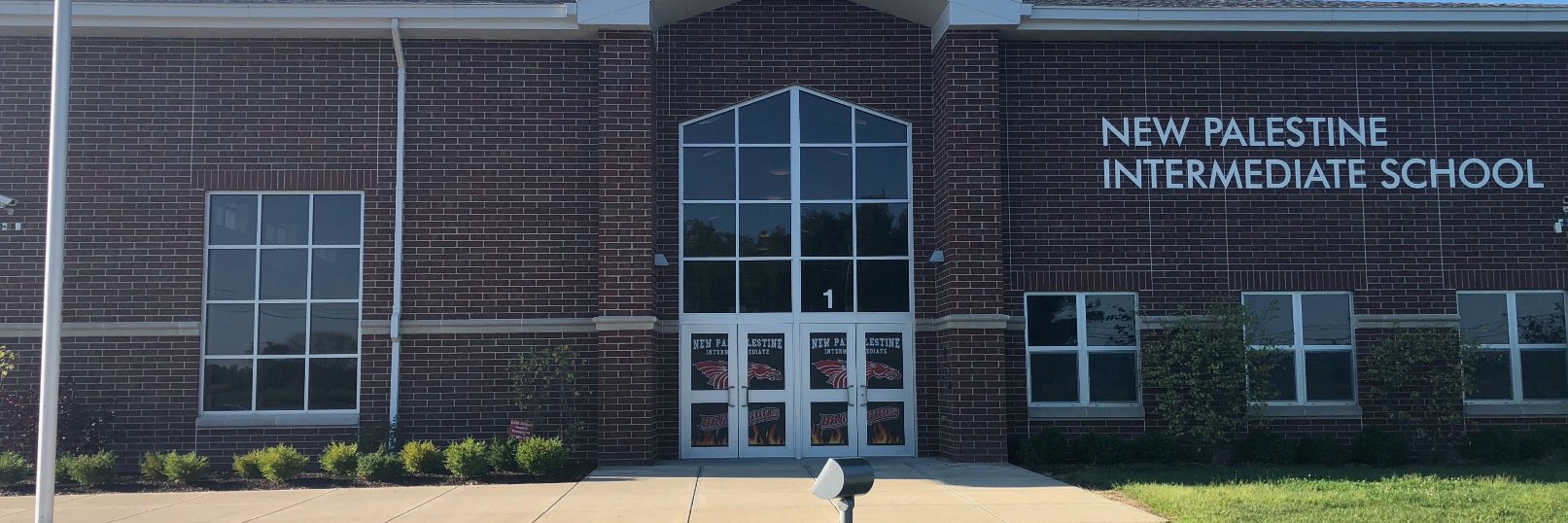 New Palestine Intermediate banner