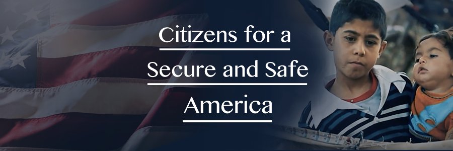 Citizens for a Secure and Safe America's banner