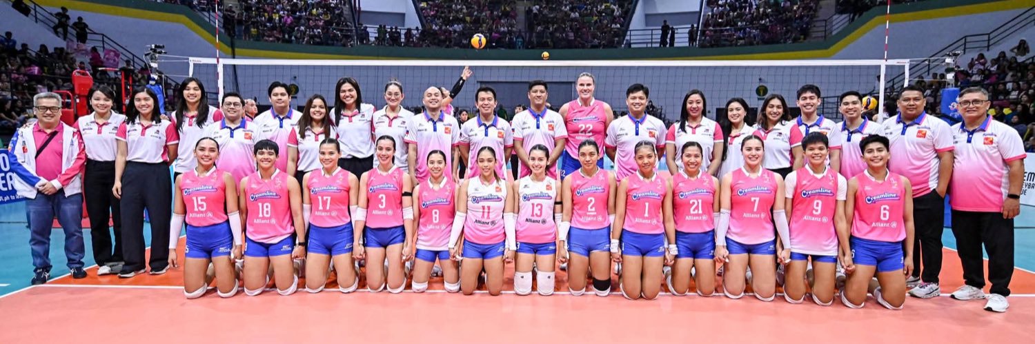 Creamline Coolsmashers Volleyball banner
