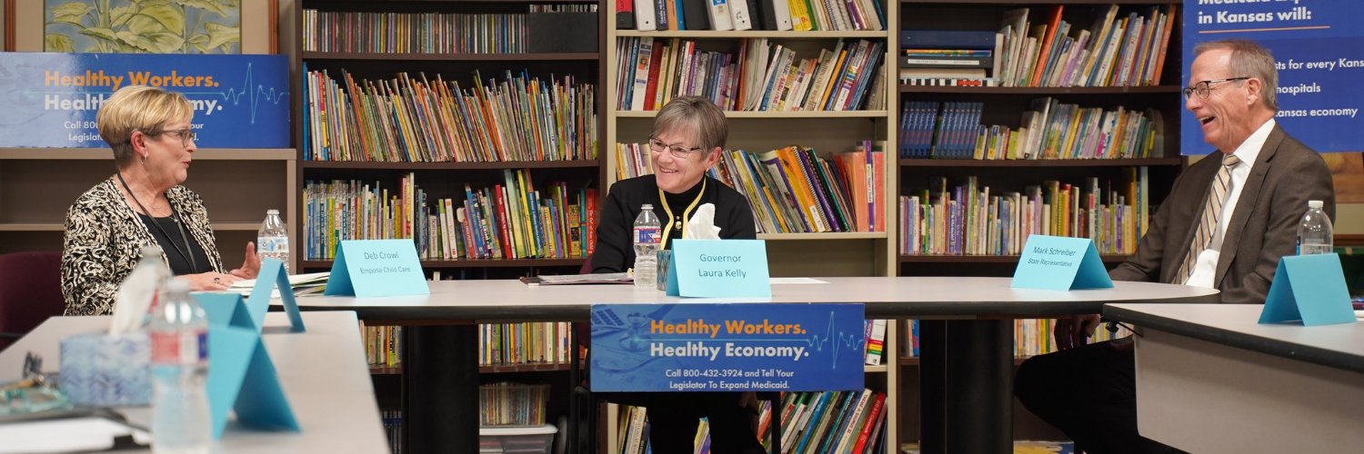 Governor Laura Kelly banner