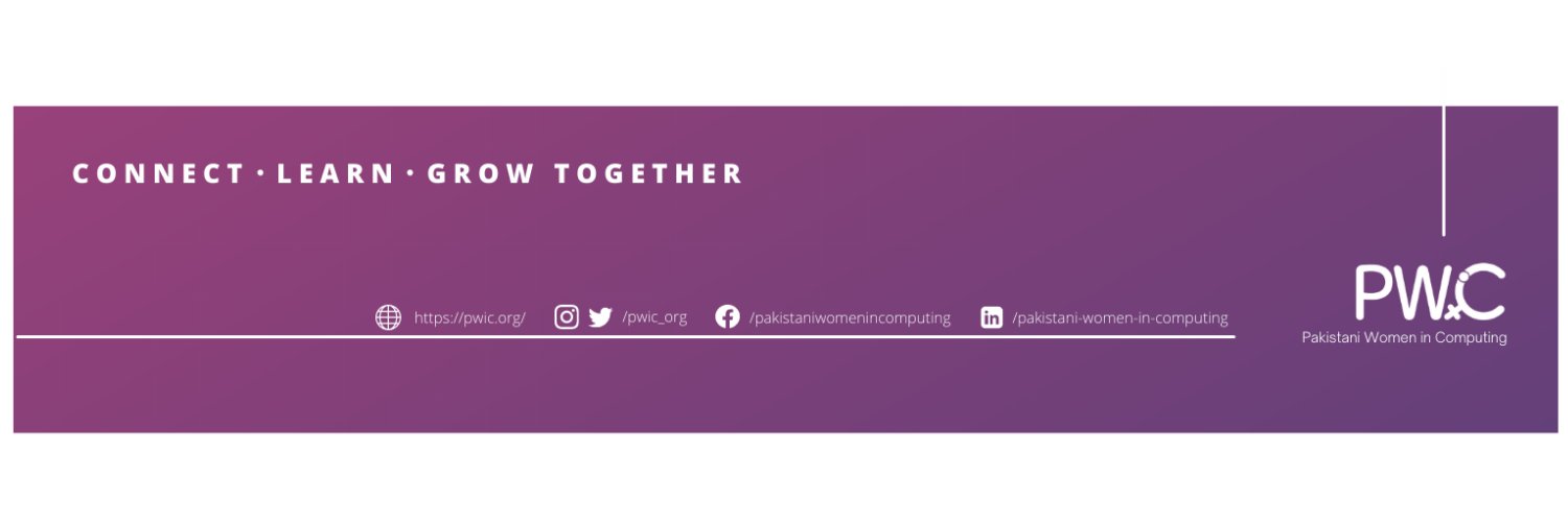 Pakistani Women in Computing | PWiC banner