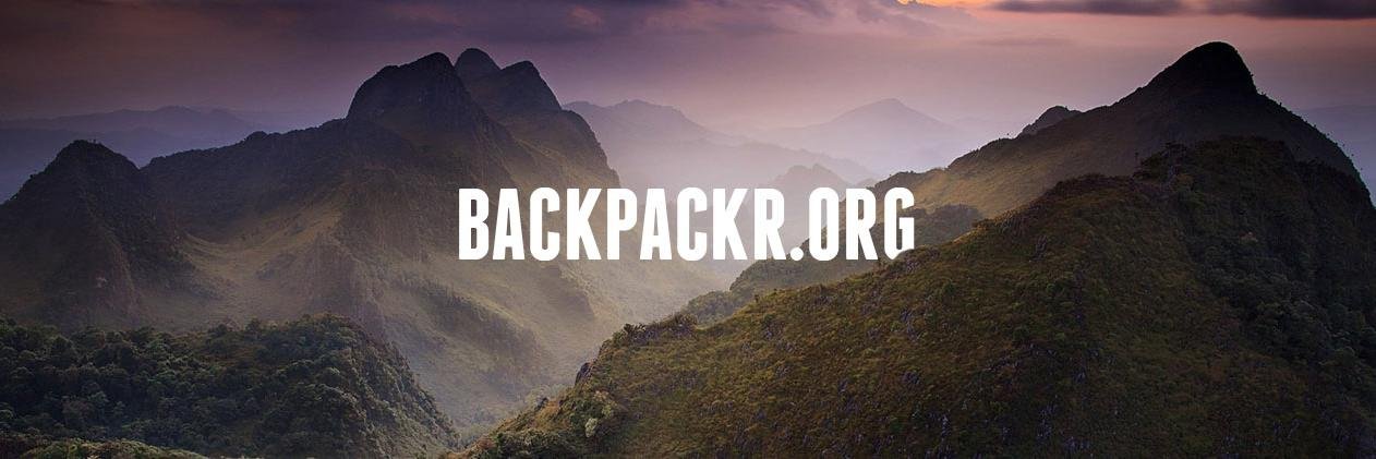 Backpackr banner