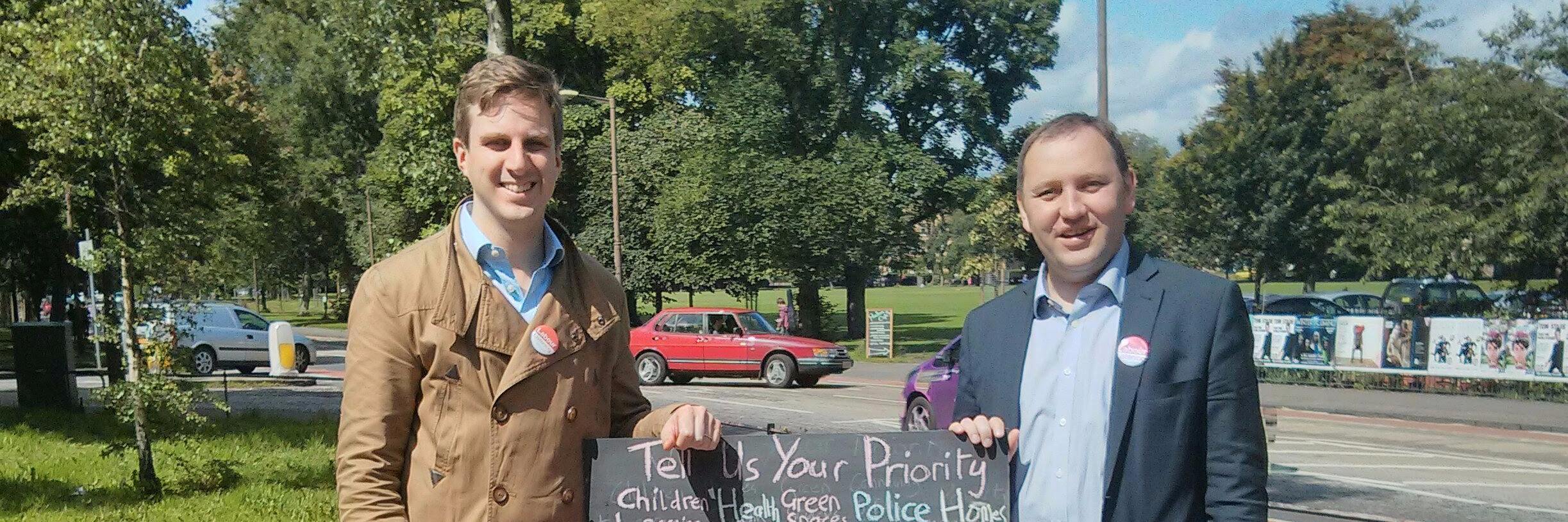 Edinburgh Southern Labour banner
