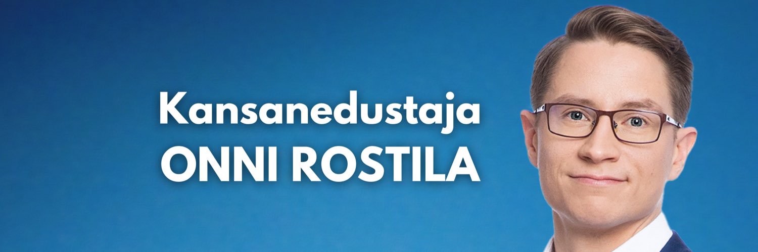 Onni Rostila's banner