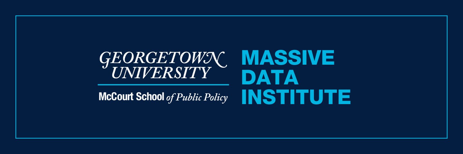 Massive Data Institute (MDI) Profile Banner