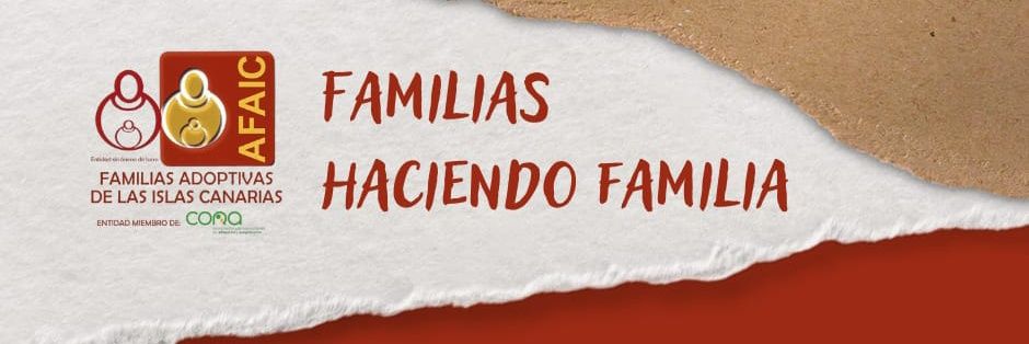 AFAIC, Familias Adoptivas de Canarias banner