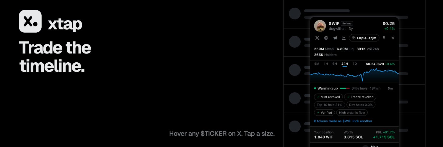 TradeXTap's profile banner image