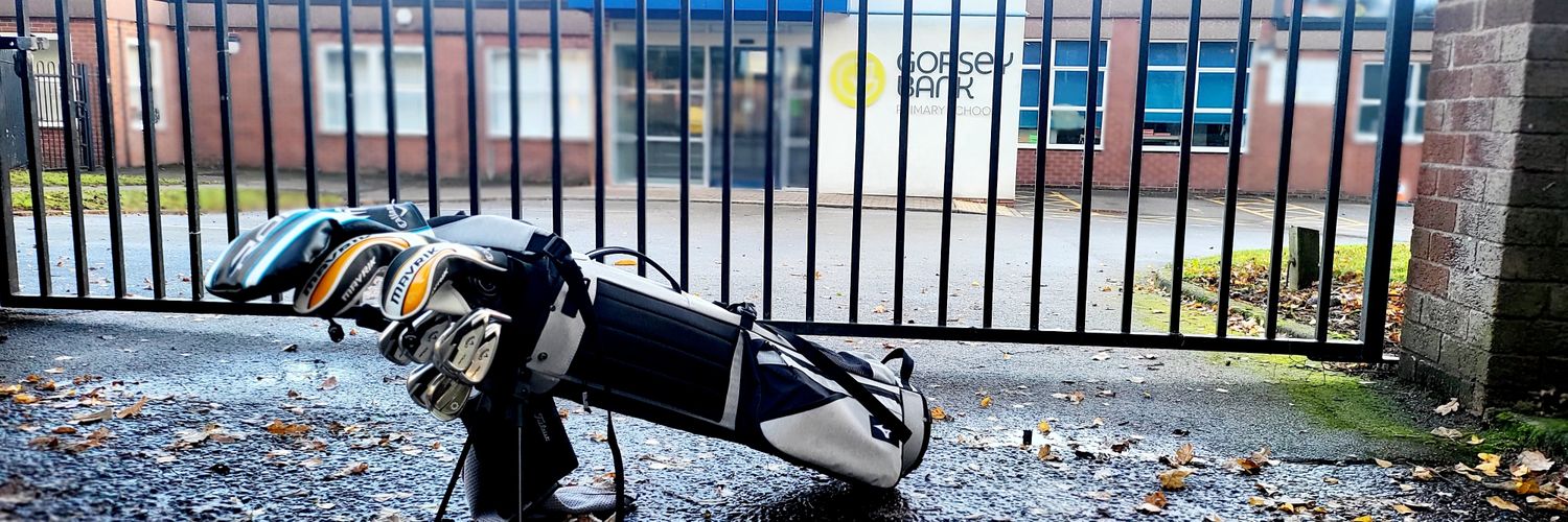 Gorsey Bank PTA Golf banner