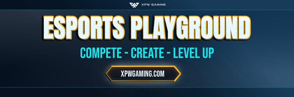 XPW Gaming: Esports League banner