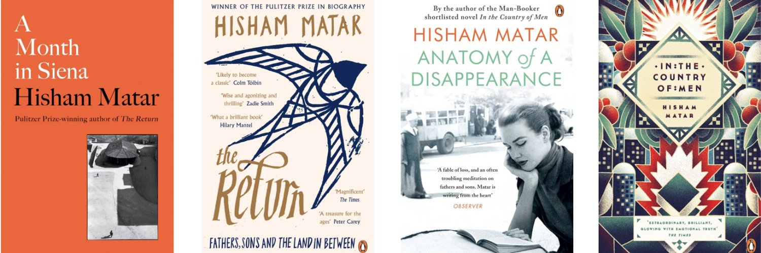 hishamjmatar's profile banner image