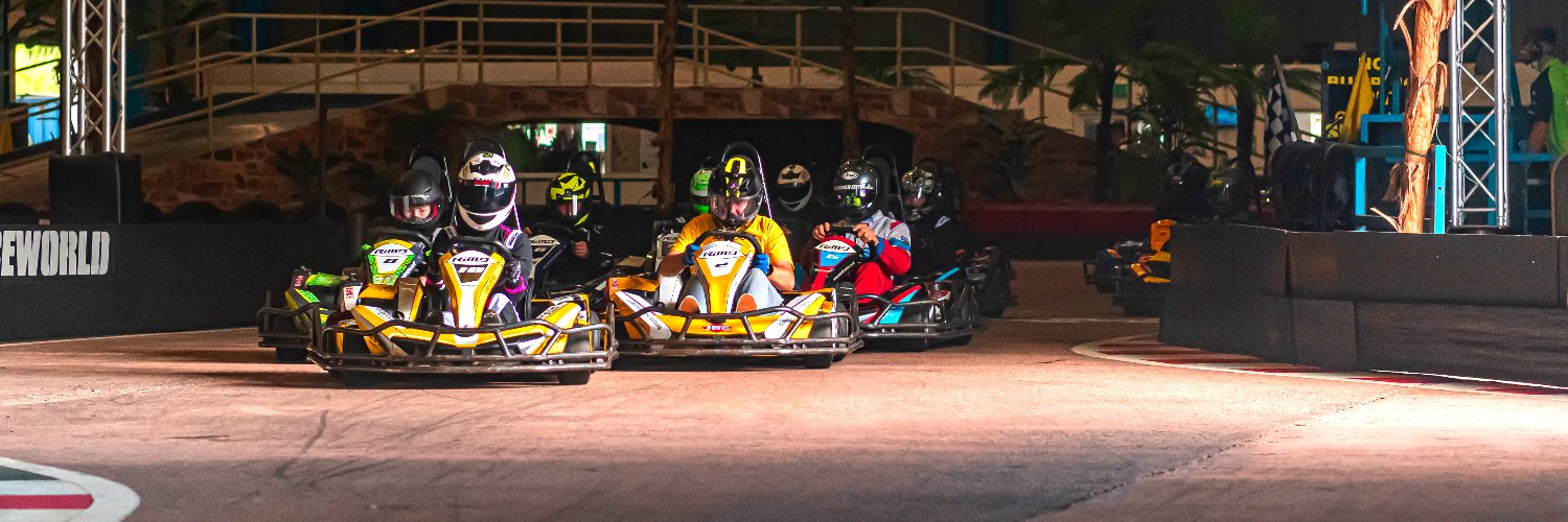 Raceworld Karting banner