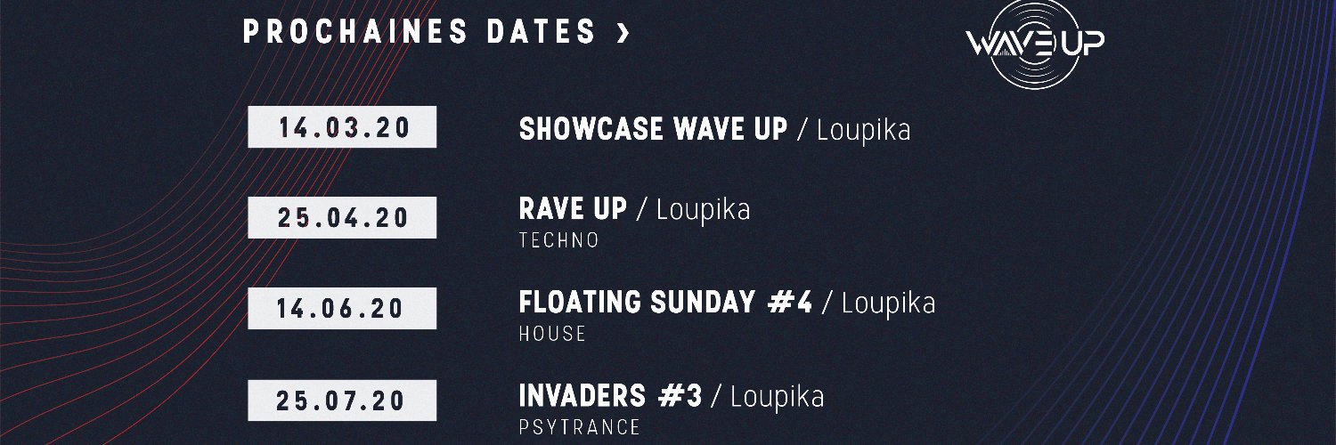 Wave Up banner