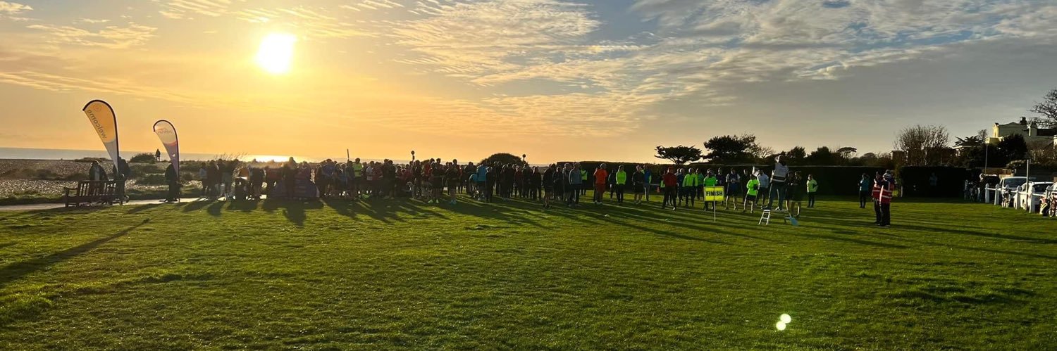 Walmer and Deal Seafront parkrun banner