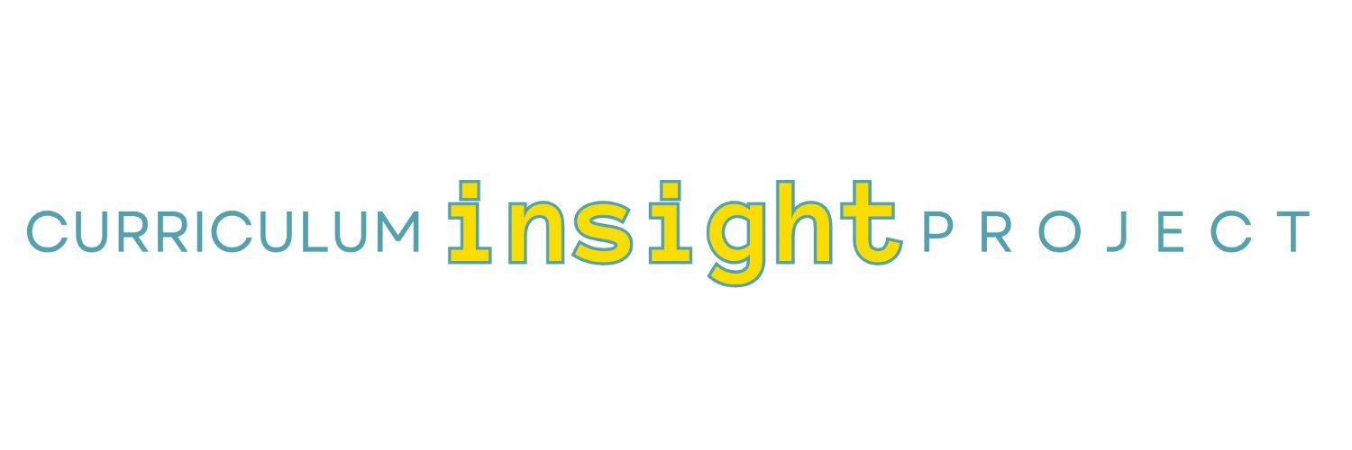 Curriculum Insight Project's banner