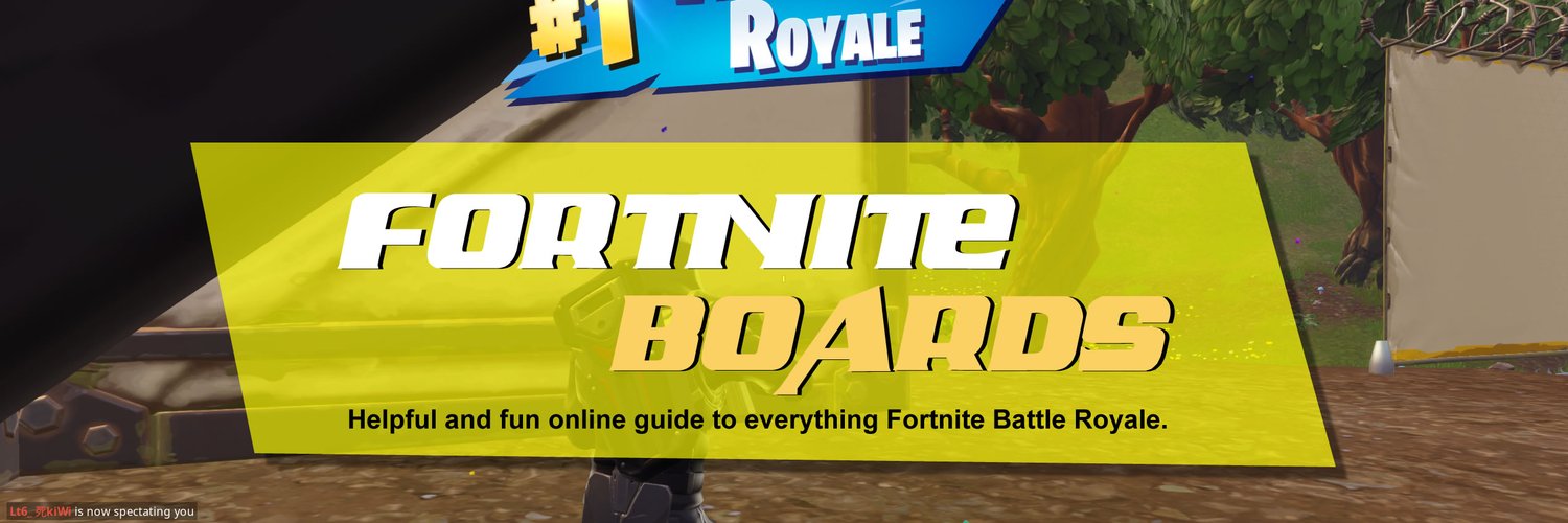 Fortnite Boards Profile Banner
