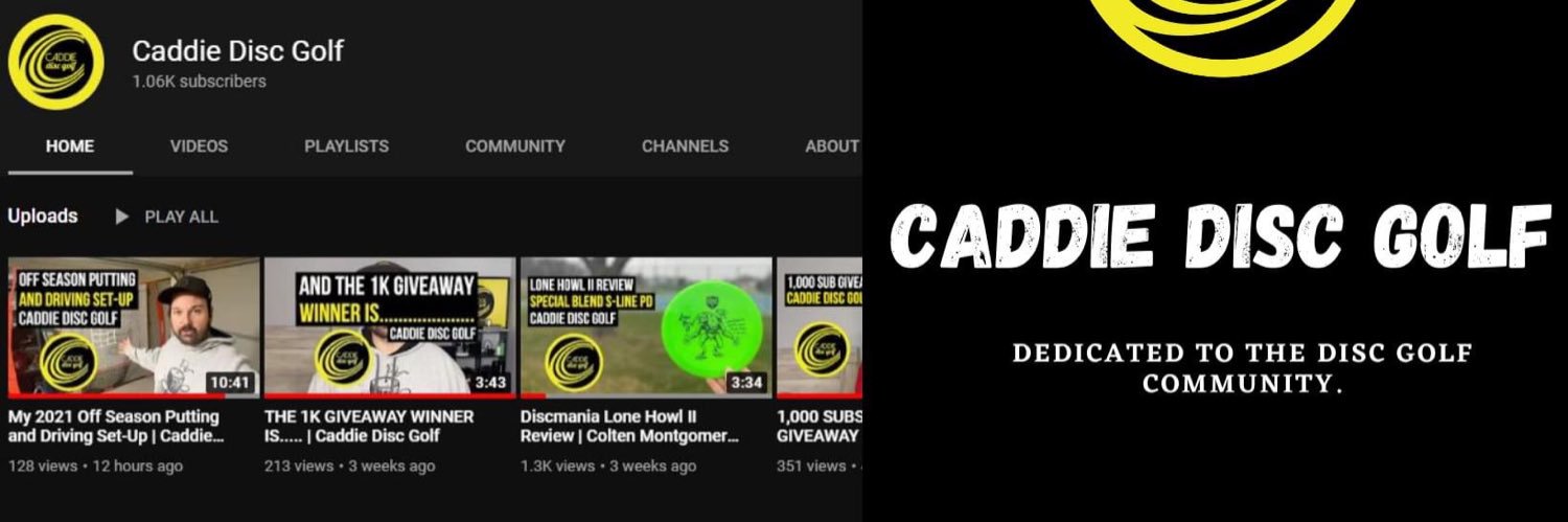 caddiediscgolf's profile banner image