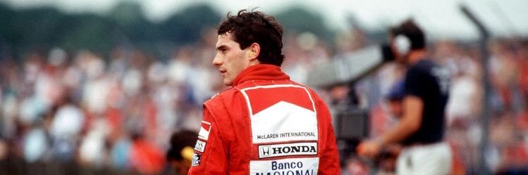 ayrton senna melhor de todos os tempos banner