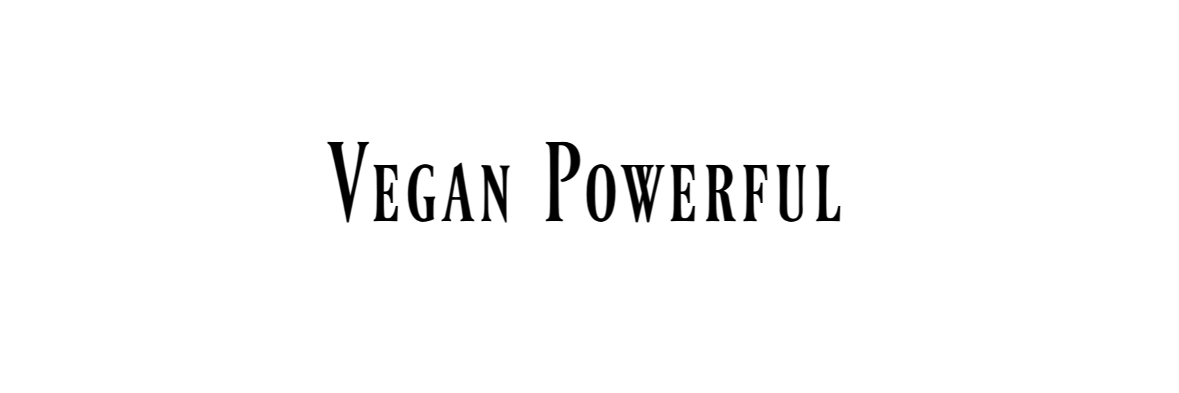 veganpowerful's profile banner image