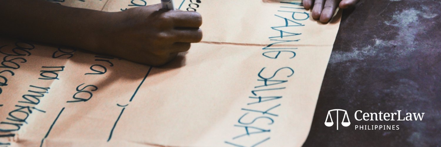 CenterLaw (Center for International Law) banner