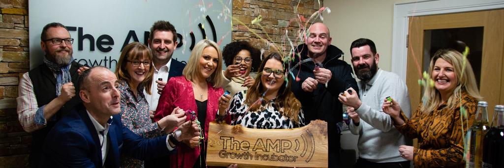 The AMP Derry banner