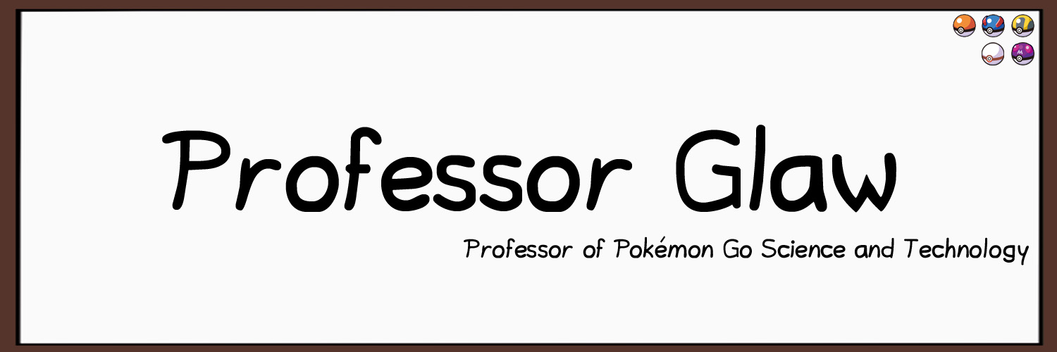 Pokémon Professor Glaw banner