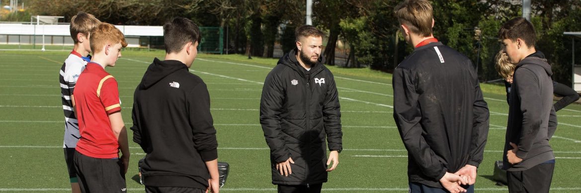 Rhodri Davies Rugby banner