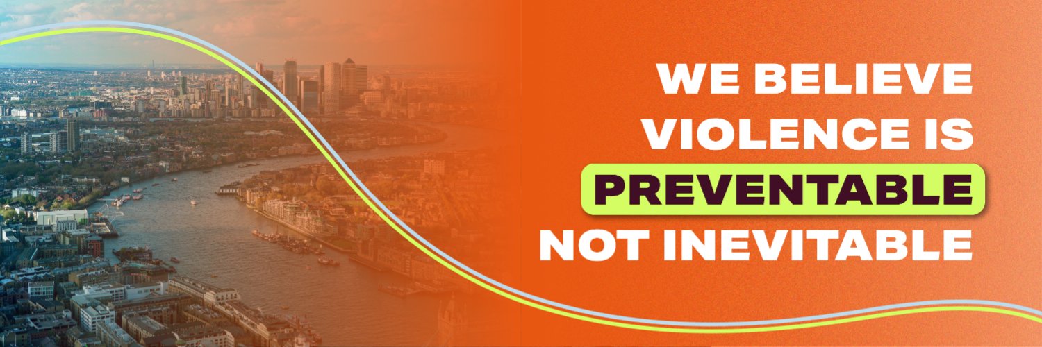 London's Violence Reduction Unit's banner