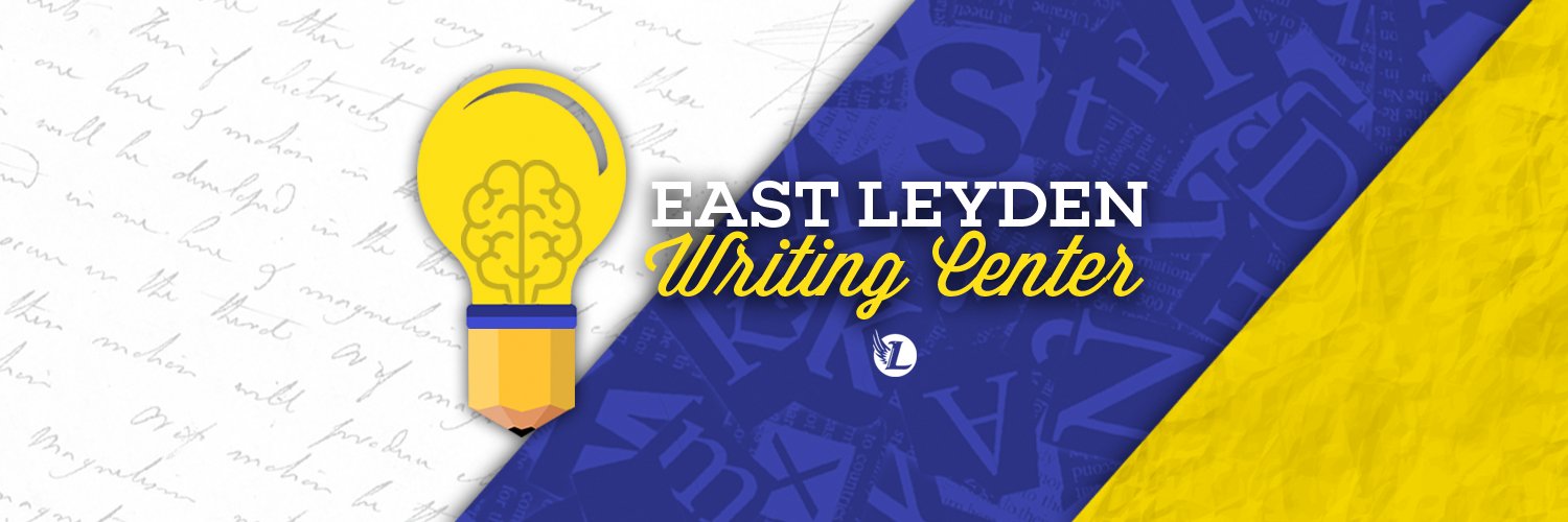 East Leyden Writing Center banner