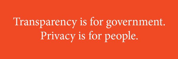 UniteForPrivacy Profile Banner