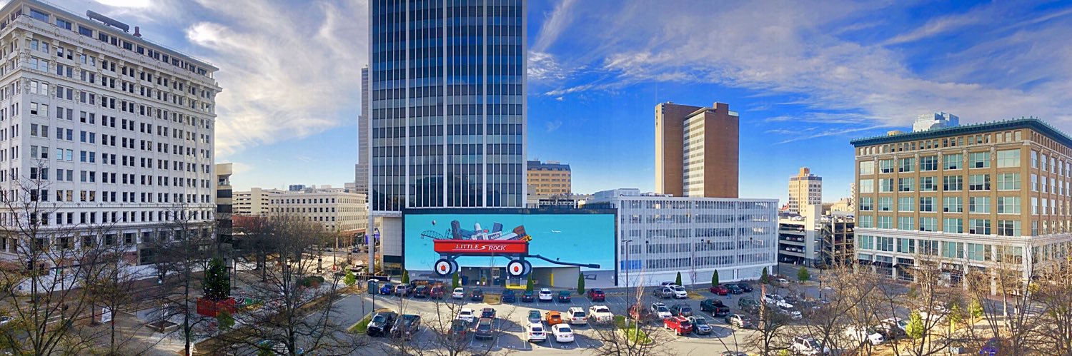 Downtown Little Rock banner