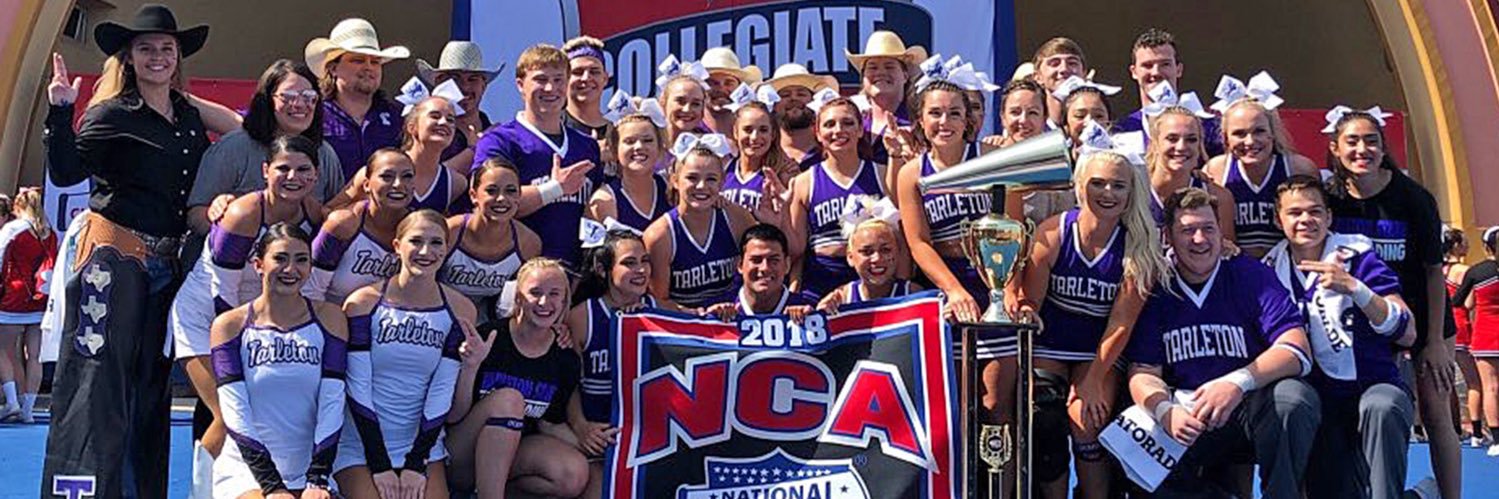 Tarleton State Cheer banner