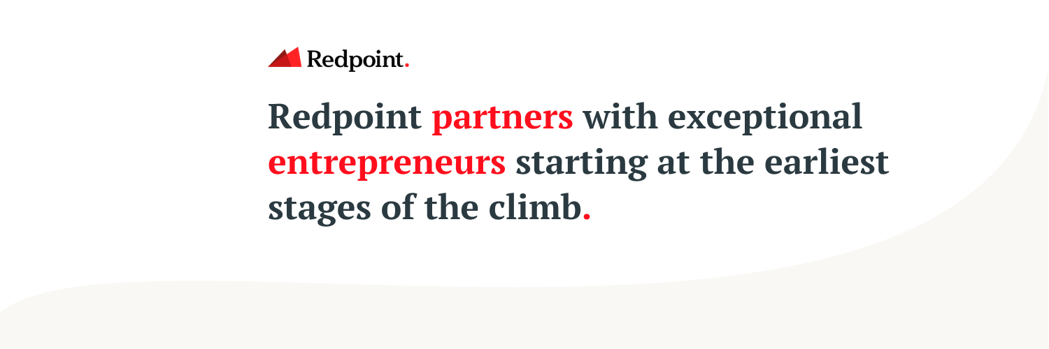 Redpoint's banner
