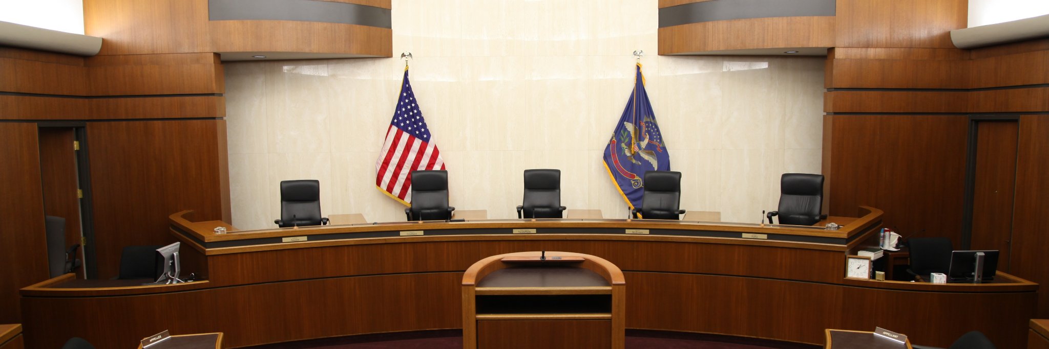 North Dakota Court System banner