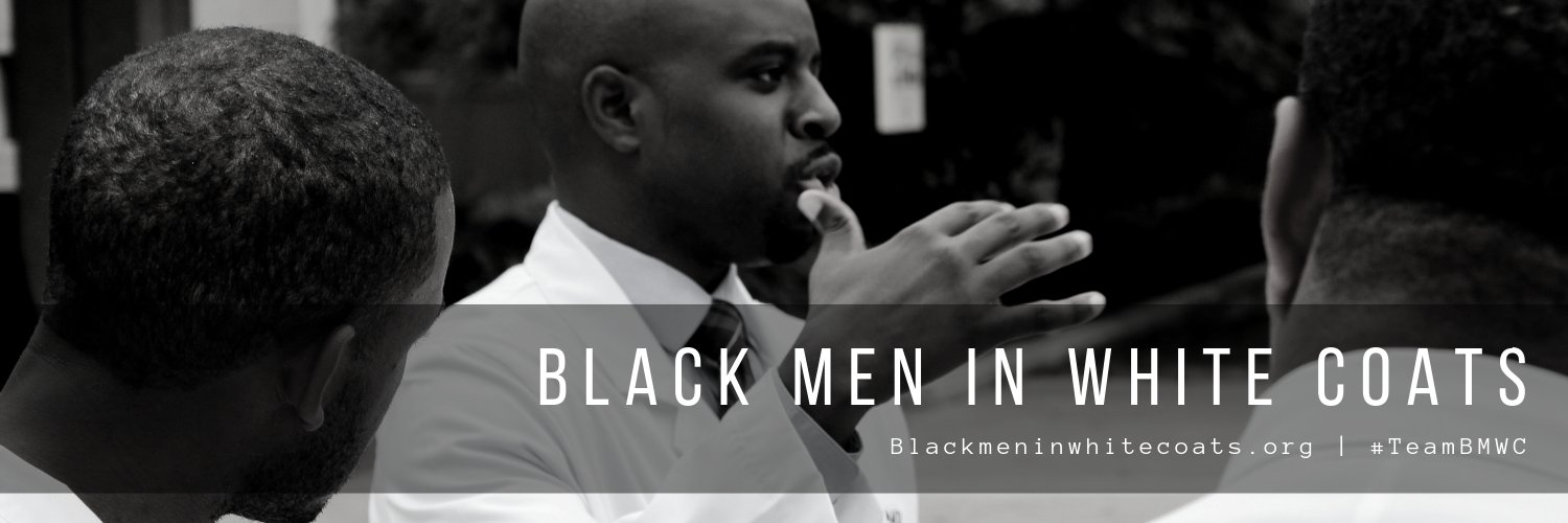 Black Men In White Coats banner