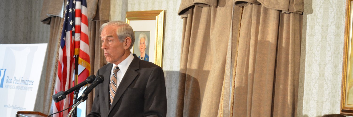 Ron Paul Institute's banner