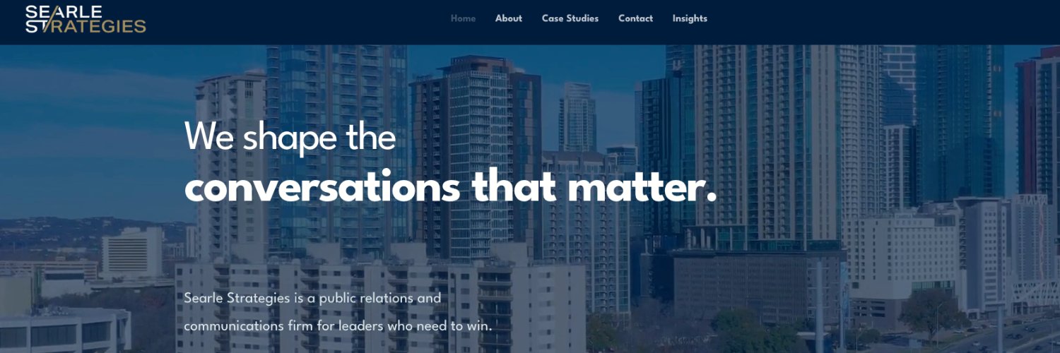 Michael Searle banner