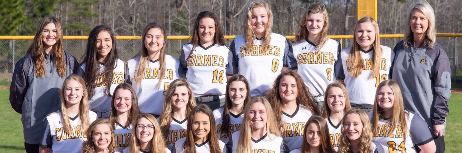Corner High School Softball banner