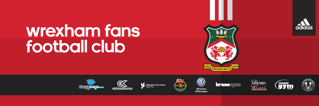 Wrexham Fans FC banner