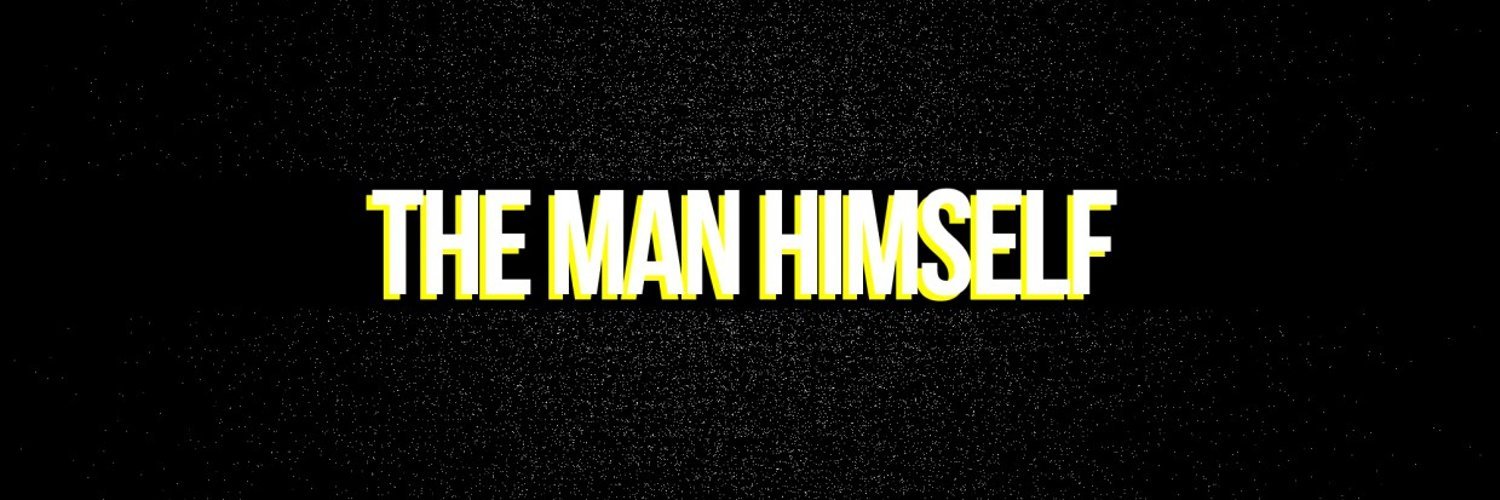 Twitter banner for @himself