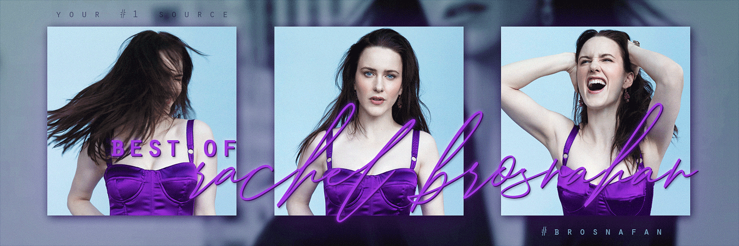 best of rachel brosnahan's banner